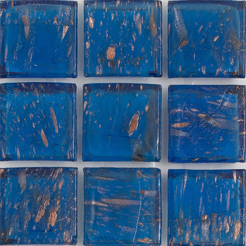 Topaz Aventurina 1x1 Glass Tile | E11.386.05S | American Glass Mosaics