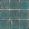 Flourite Aventurina, 1" x 1" - Glass Tile