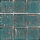 Flourite Aventurina, 1" x 1" - Glass Tile