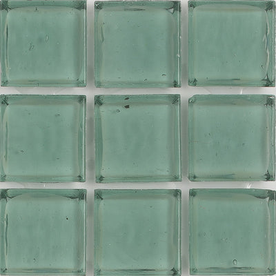 Serpentine Clear 1x1 Glass Tile | E11.396.01S | American Glass Mosaics
