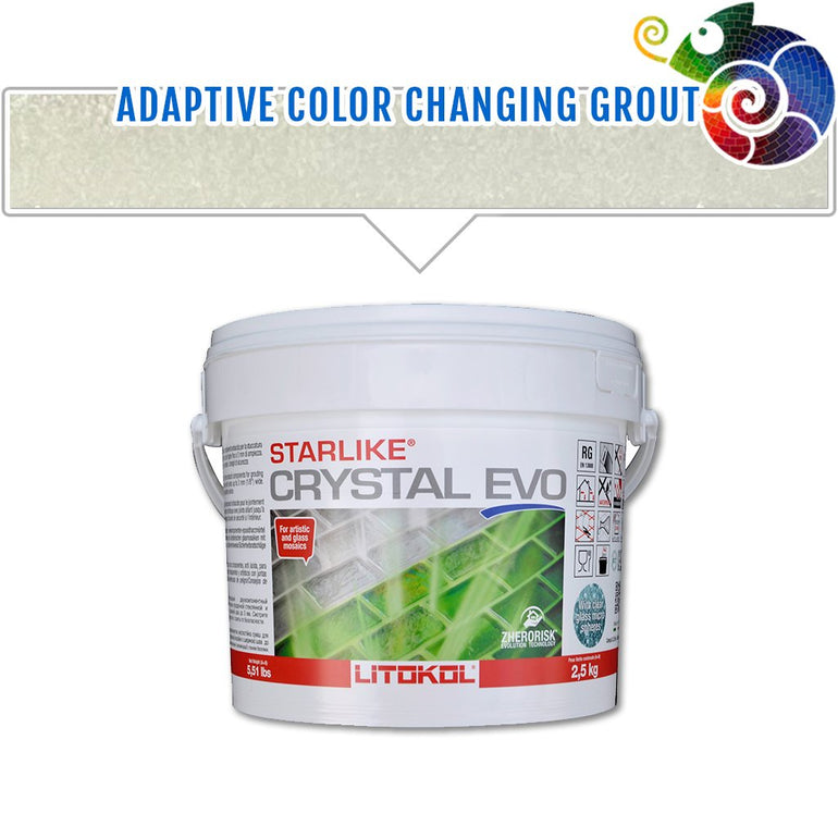 Crystal EVO 700 Translucent Epoxy Grout | Litokol Starlike Tile Grout