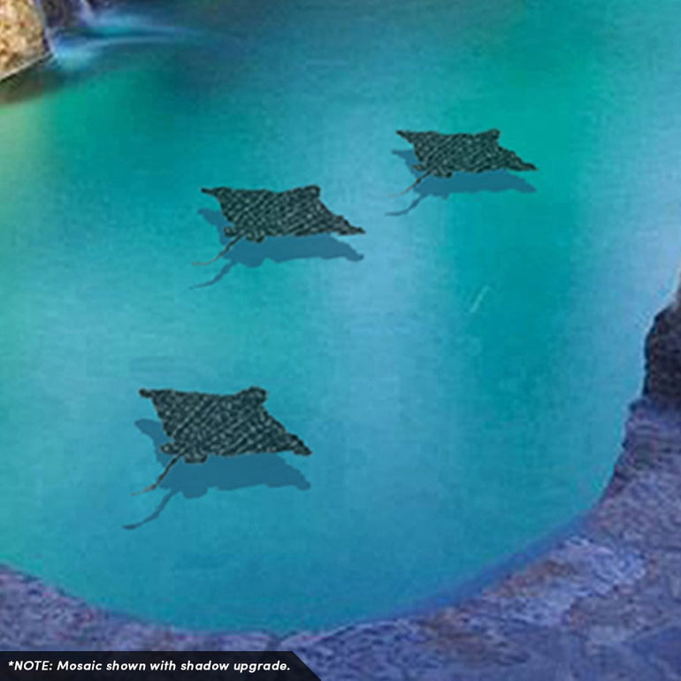 Spotted Eagle Ray | ER24-12 | Pool Mosaic by Custom Mosaics