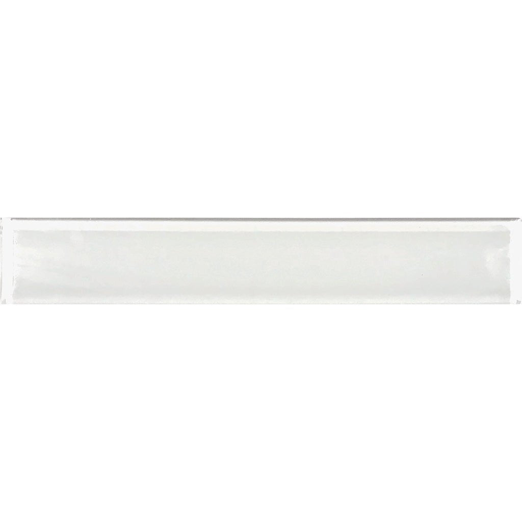 Snow, 2" x 12" Glass Tile | KPCEARTSNOW212G | Pool Tile