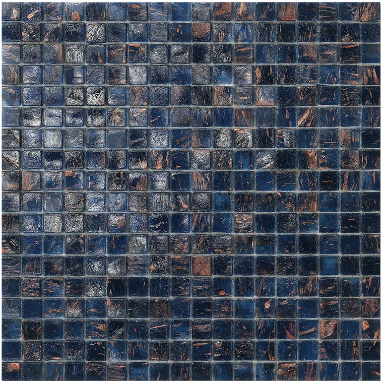 Ecuador, 5/8" x 5/8" Glass Tile | Mosaic Pool Tile by SICIS