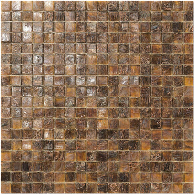 Etiopia, 5/8" x 5/8" Glass Tile | Mosaic Pool Tile by SICIS