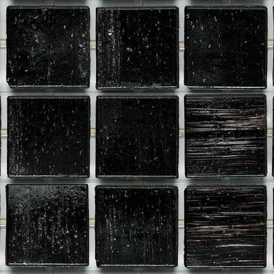 2104 Carbon, 3/4" x 3/4" - Glass Tile