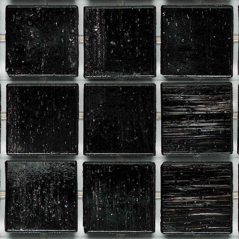 2104 Carbon, 3/4" x 3/4" - Glass Tile