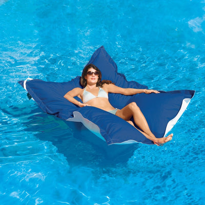 FL22401 King Kai Pacific Blue Luxury Pool Float by Floating Luxuries