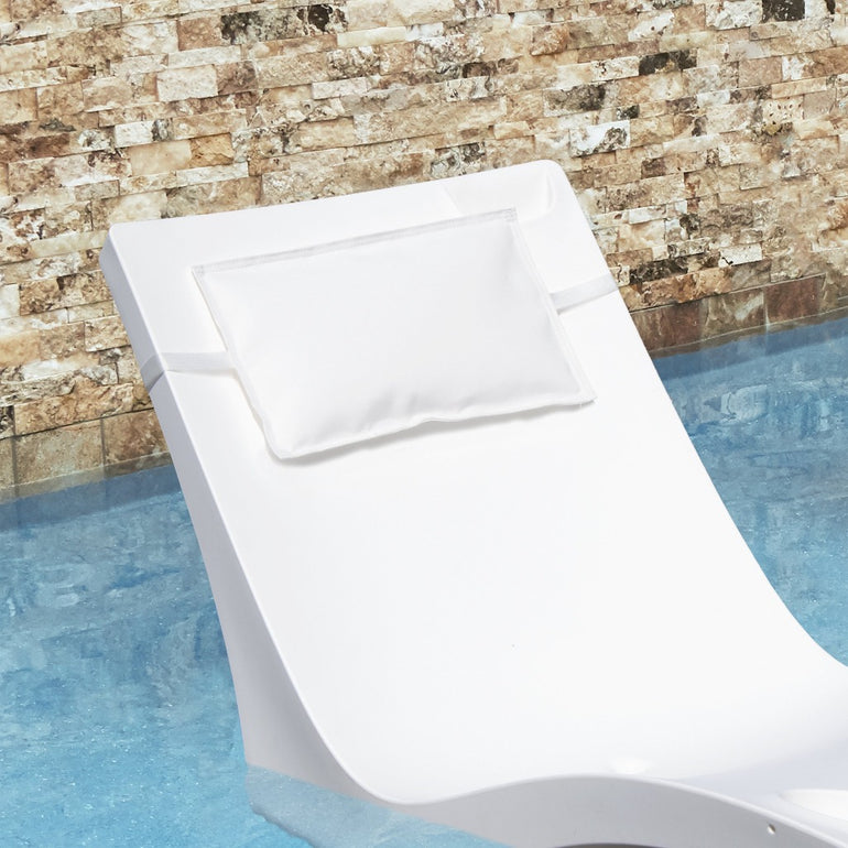Kai Resort Pillow, Arctic White (Set of Two) - Luxury Pool Accessory