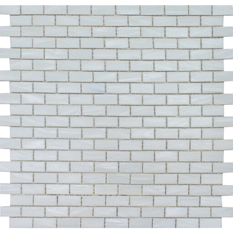 FOSAUROPEARLREC Pearl 1/2" x 1" Mosaic - Glass Tile