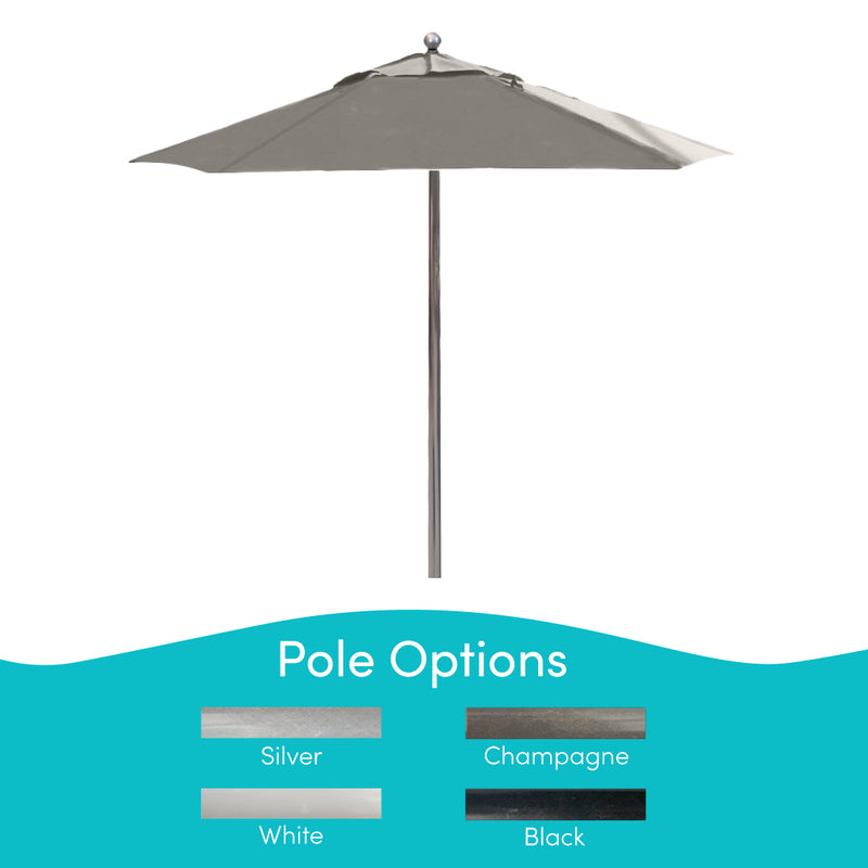 Riviera, 9" Umbrella | Outdoor Pool and Patio Umbrella