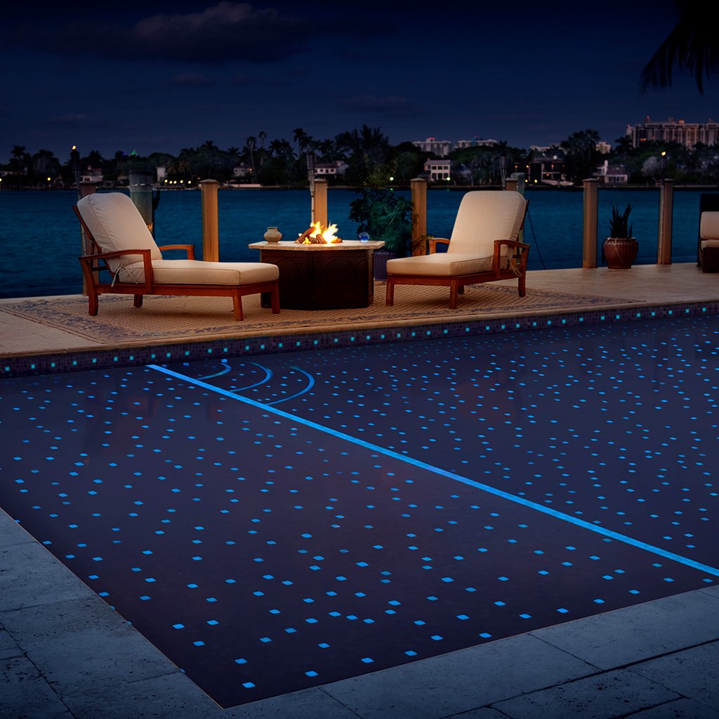 Fireglass Glow in The Dark Tile by Vidrepur