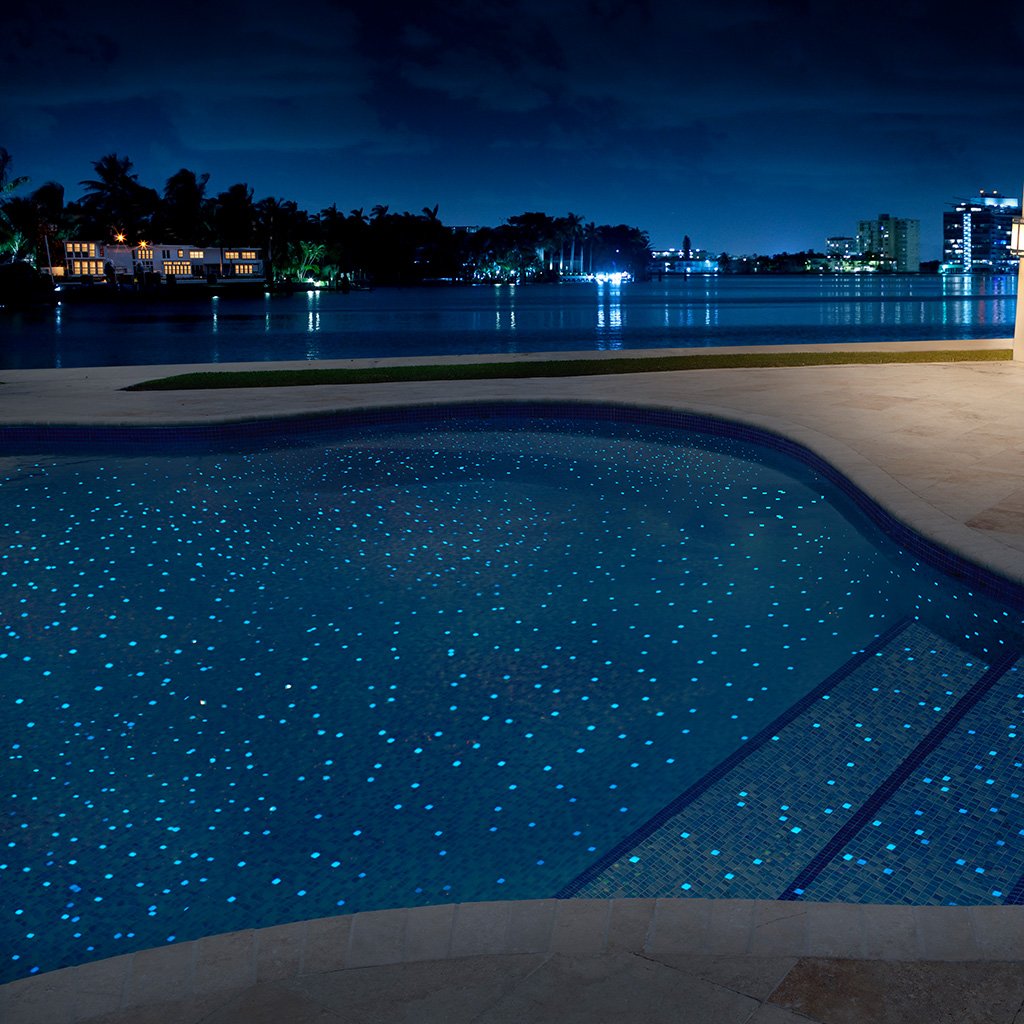 Fireglass Glow in The Dark Tile by Vidrepur