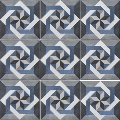 Isabelle, 6" x 6" - Porcelain Pool Tile