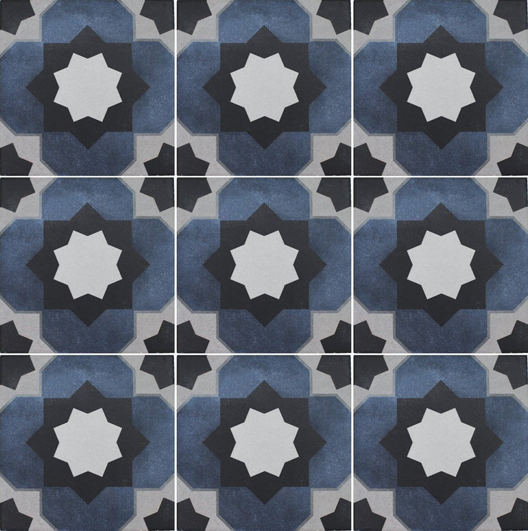Janette, 6" x 6" - Porcelain Pool Tile