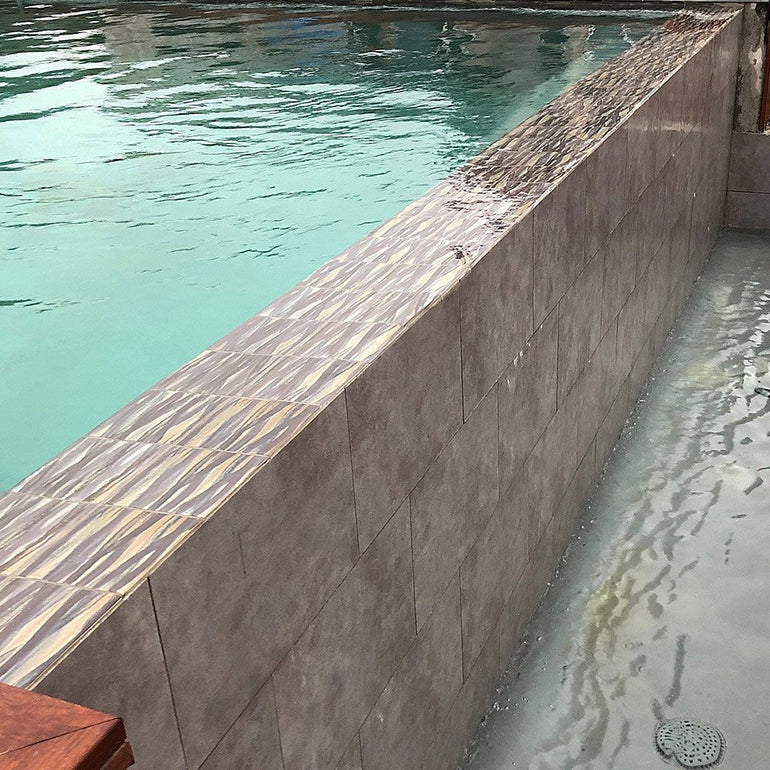 Symphony, 6" x 6" Porcelain Tile | KAWA-51 | Fujiwa Pool Tile