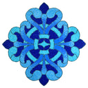 Regal Medallion - Pool Mosaic