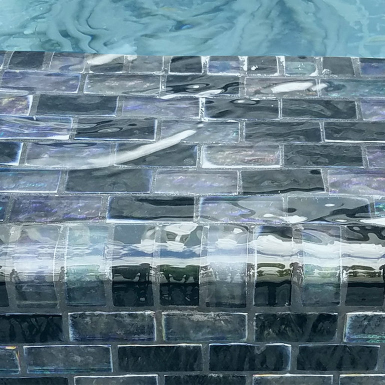 Slate, 1" x 2" - Glass Tile