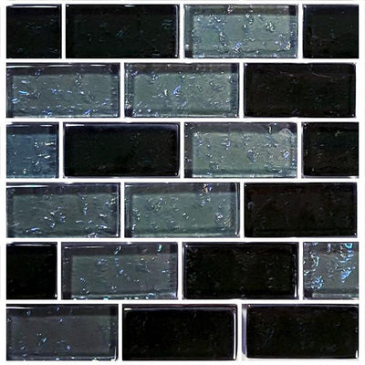 Slate, 1" x 2" - Glass Tile