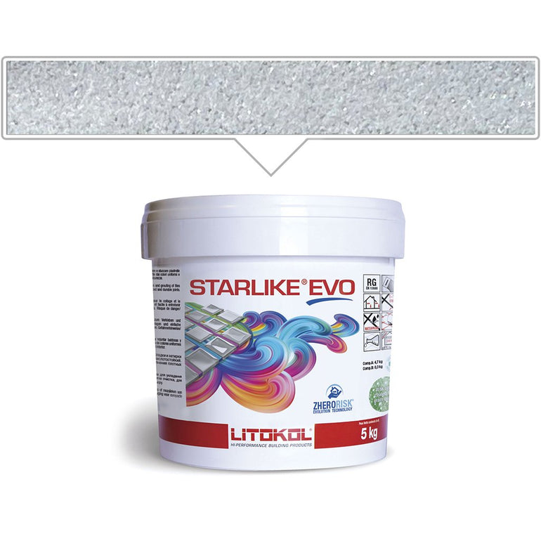 Azzurro Polvere EVO 310 Epoxy Grout | Litokol Starlike EVO Glamour Tile Grout