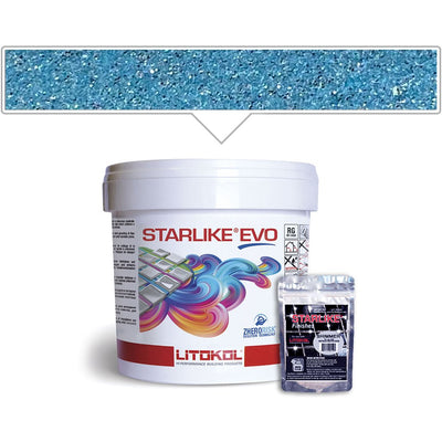 Blue Denim EVO 340 Epoxy Grout | Litokol Starlike Glamour Tile Grout