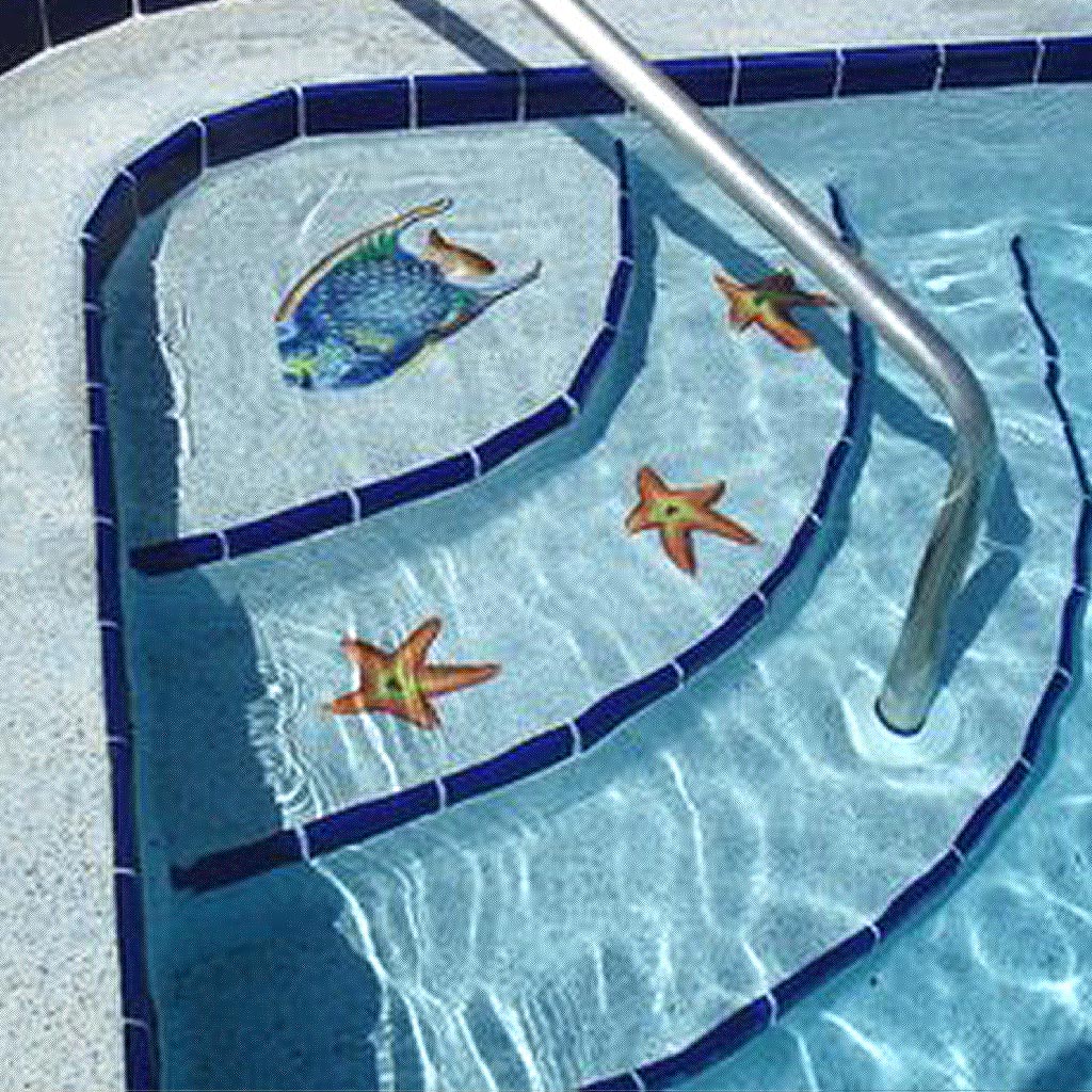 Angelfish | G-AFM | Glass Pool Mosaic by Artistry in Mosaics