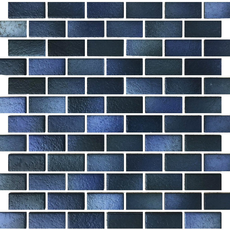 Indigo Matte, 7/8" x 1-7/8" - Porcelain Pool Tile