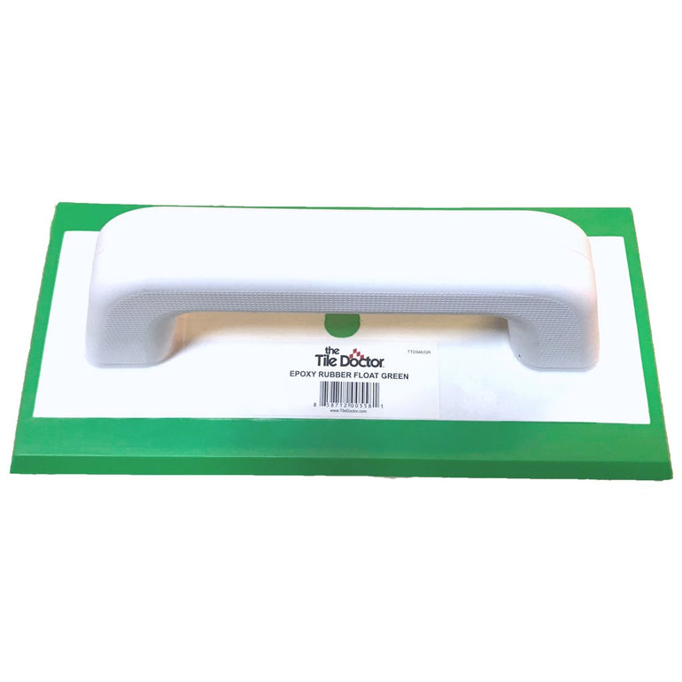 Green Epoxy Hard Rubber Float - Tile Installation Product