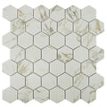 Habana Beige, Hexagon Mosaic - Glass Tile