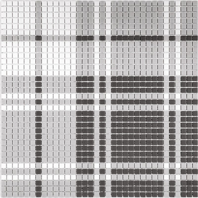 Lancaster, 3/8" x 3/8" Mosaic | GLSGEOHIGHBRIS | Geometro Glass Tile 