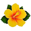 Hibiscus - Yellow - Pool Mosaic