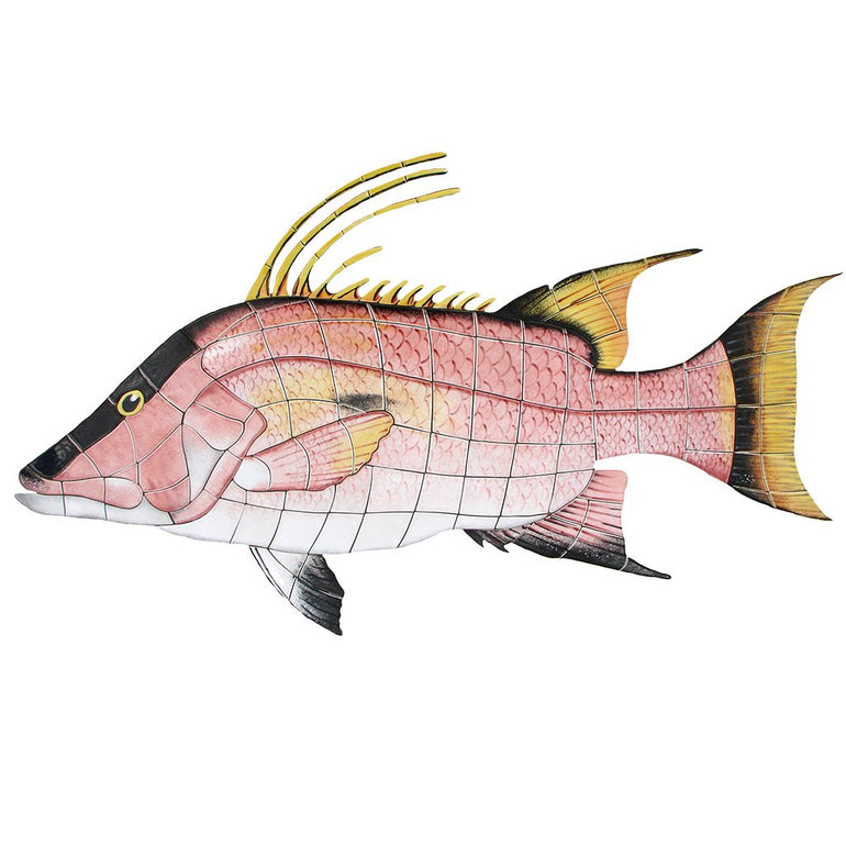 Hogfish (Special Order) - Pool Mosaic - NS1683 - Artisry in Mosaics Custom Mosaics
