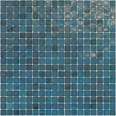 Horizon, 5/8" x 5/8" Glass Tile | Mosaic Pool Tile by SICIS