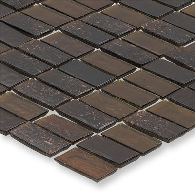 Dock, 1" x 2" Stacked - Glass Tile