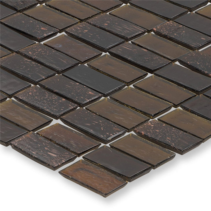 Dock, 1" x 2" Stacked - Glass Tile