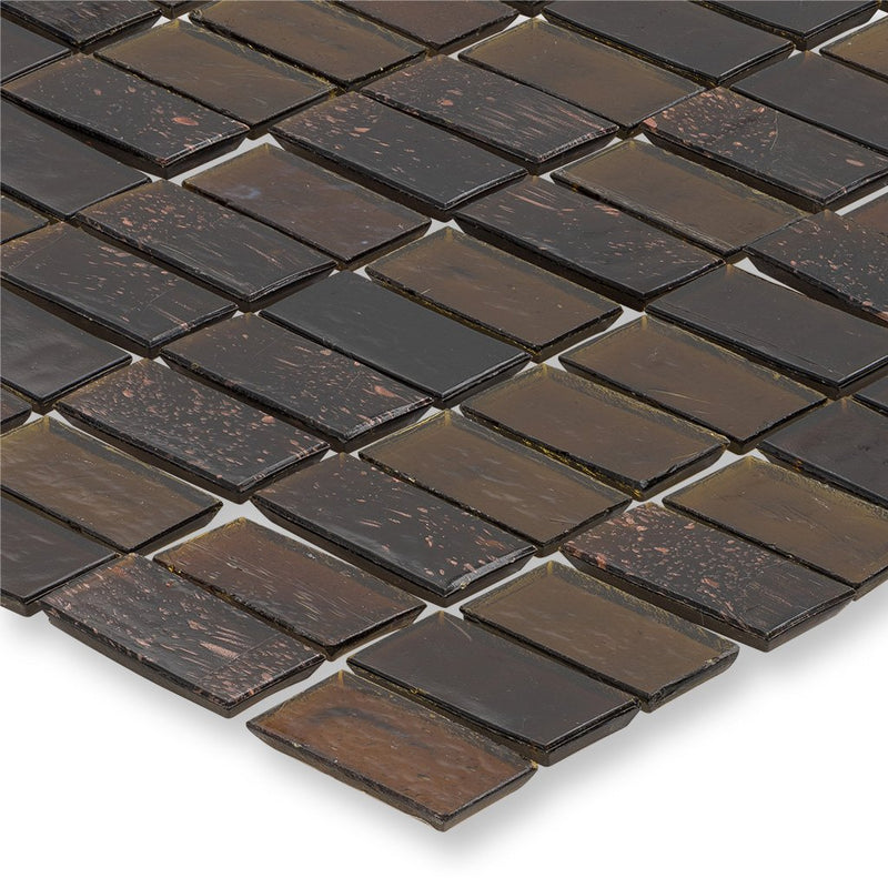 Dock, 1" x 2" Stacked - Glass Tile