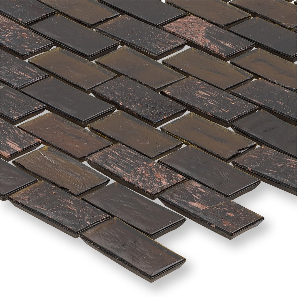 Huron Dock, 1" x 2" Glass Mosaic Tile | American Glass Mosaics