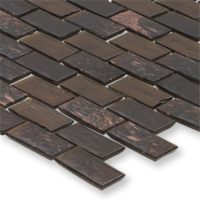Dock, 1" x 2" Staggered - Glass Tile