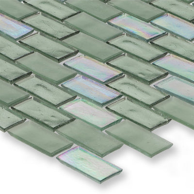 Fins, 1" x 2" Staggered - Glass Tile