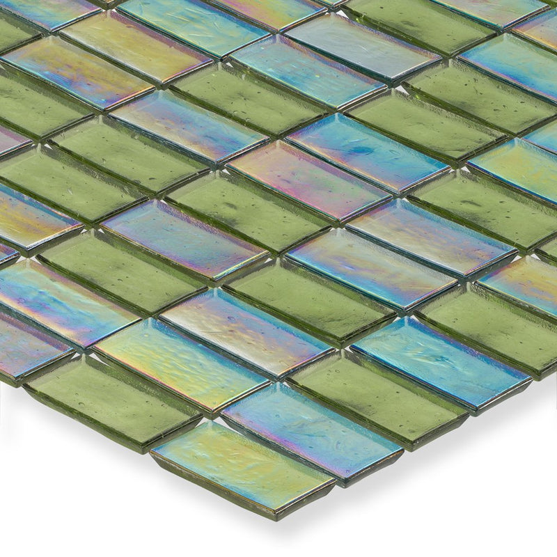 Reef, 1" x 2" Stacked - Glass Tile