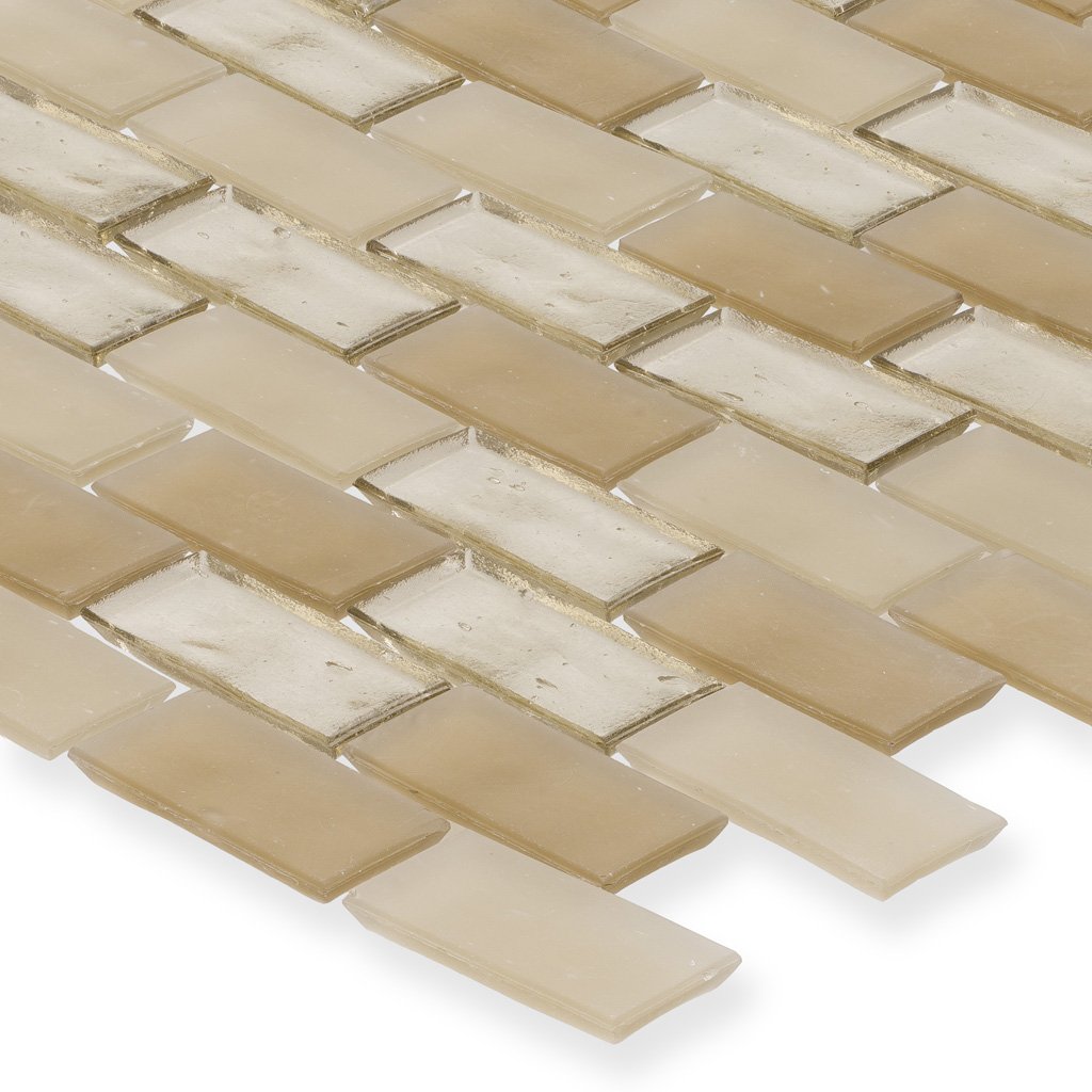 Huron Shore, 1" x 2" Glass Mosaic Tile | American Glass Mosaics