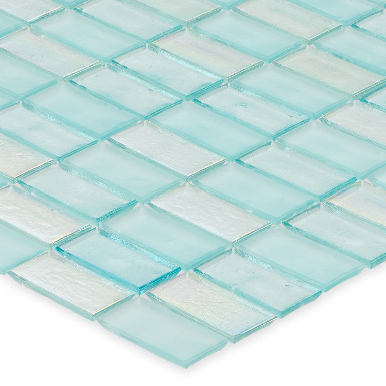 Surf, 1" x 2" Stacked - Glass Tile