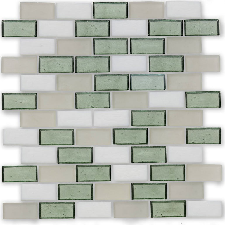 Coast, 1" x 2" Staggered - Glass Tile