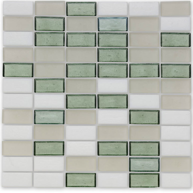 Coast, 1" x 2" Stacked - Glass Tile