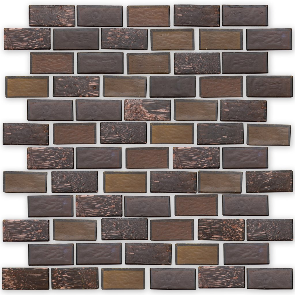 Huron Dock, 1" x 2" Glass Mosaic Tile | American Glass Mosaics