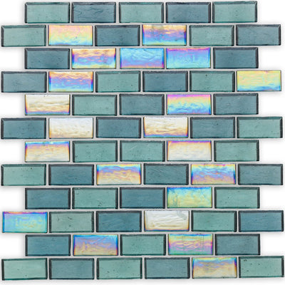 Pier, 1" x 2" Staggered - Glass Tile