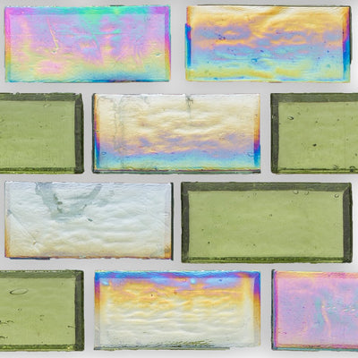 Reef, 1" x 2" Staggered - Glass Tile