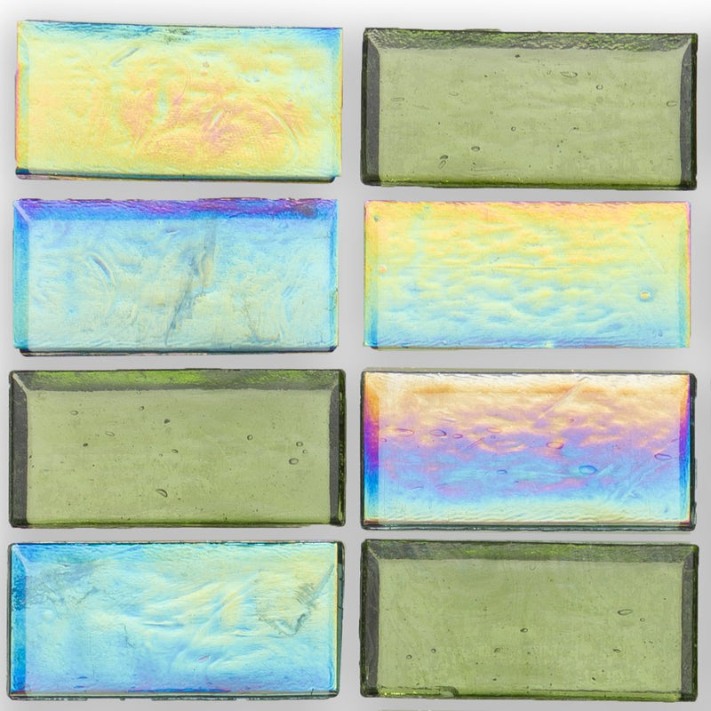 Reef, 1" x 2" Stacked - Glass Tile
