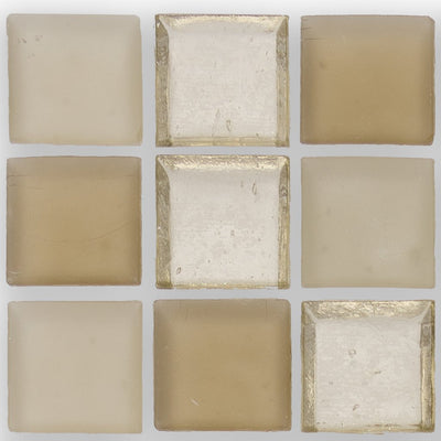 Shore, 1" x 1" Glass Mosaic Tile | E11SHORXXS | American Glass Mosaics