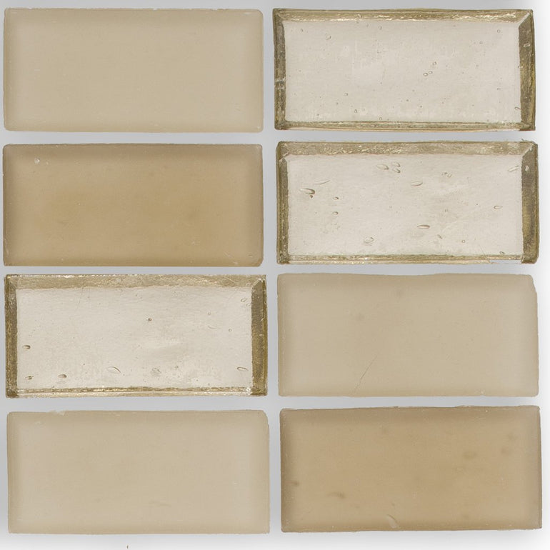 Shore, 1" x 2" Stacked - Glass Tile